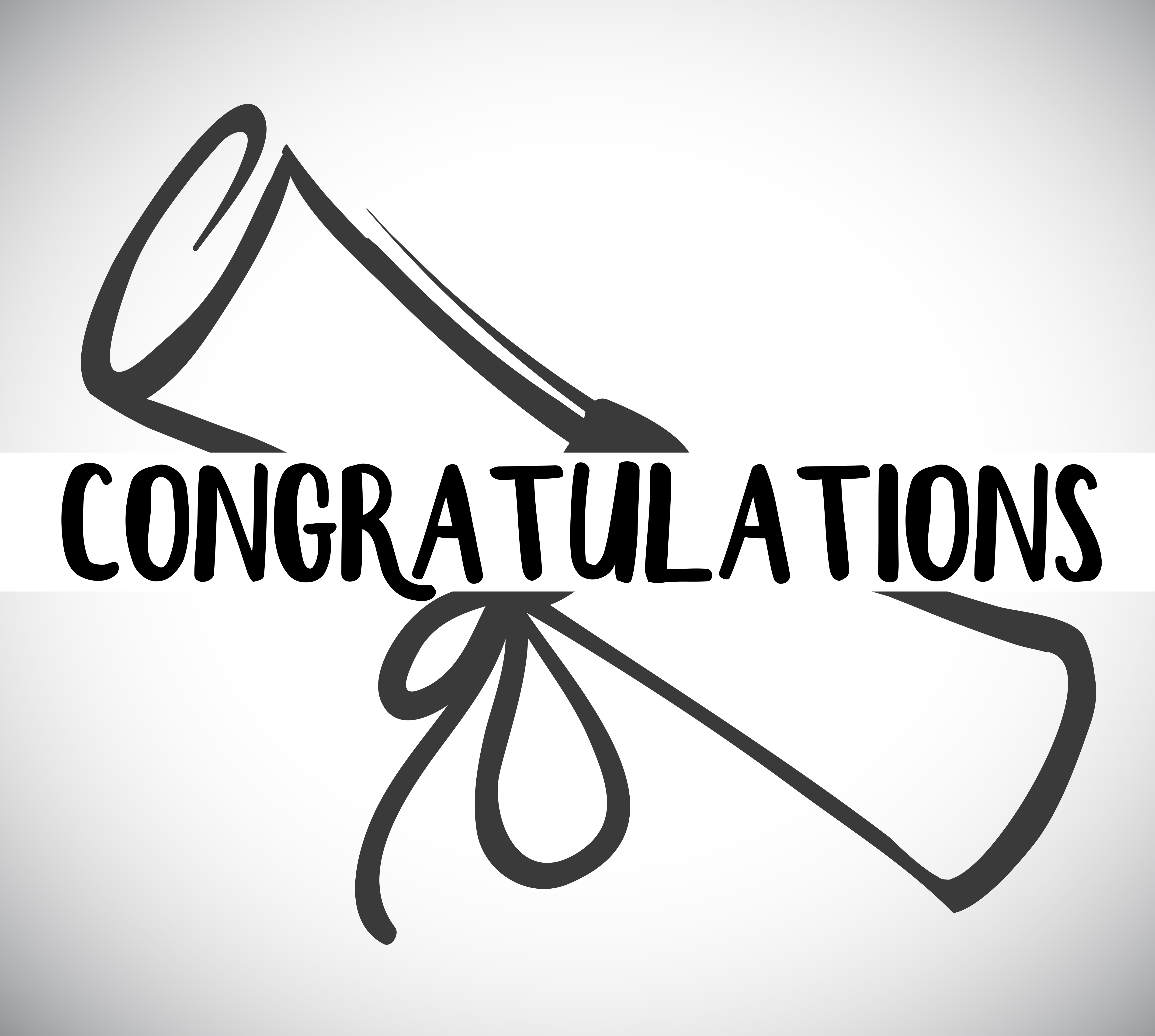Card Template With Congratulations Word And Degree 296615 Vector Art At 