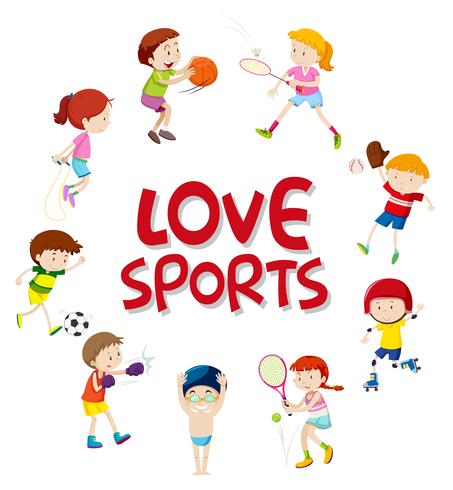 Set of sport athletes character - Download Free Vector Art, Stock Graphics & Images