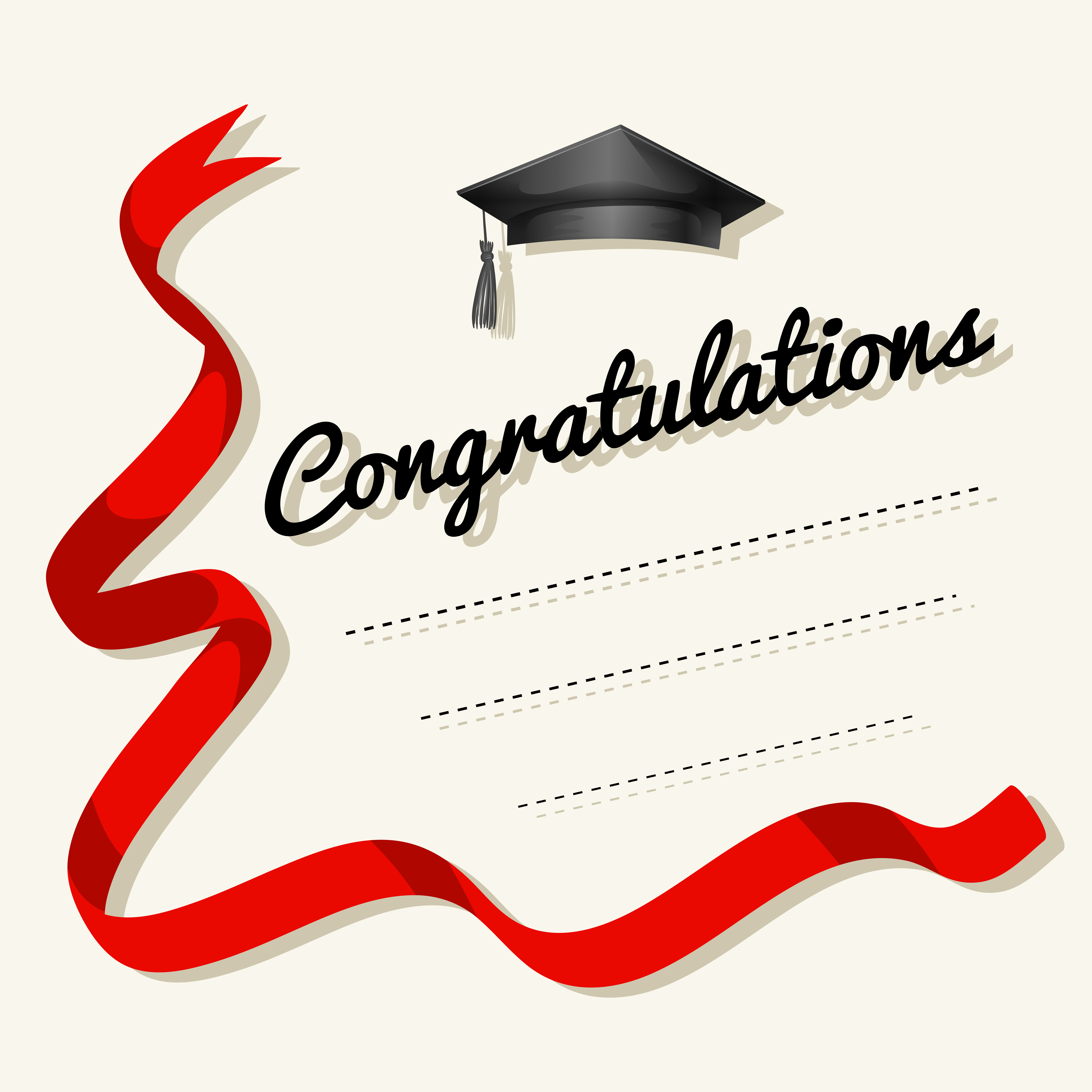 Card Template With Congratulations Word 297402 Vector Art At Vecteezy