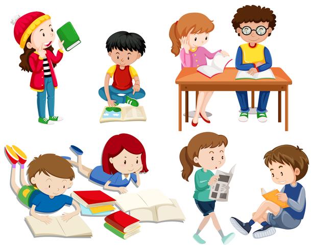 A Set of Good Students  vector