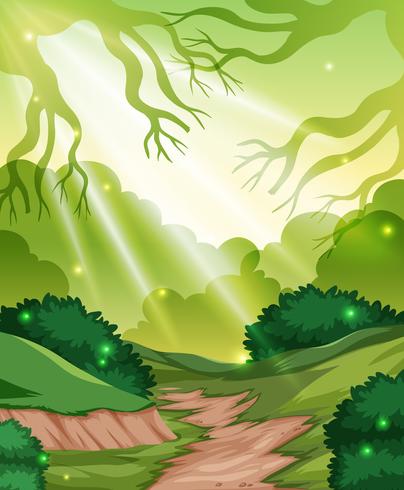 A green forest background - Download Free Vector Art, Stock Graphics & Images