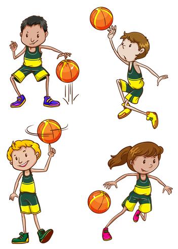 Baloncesto vector