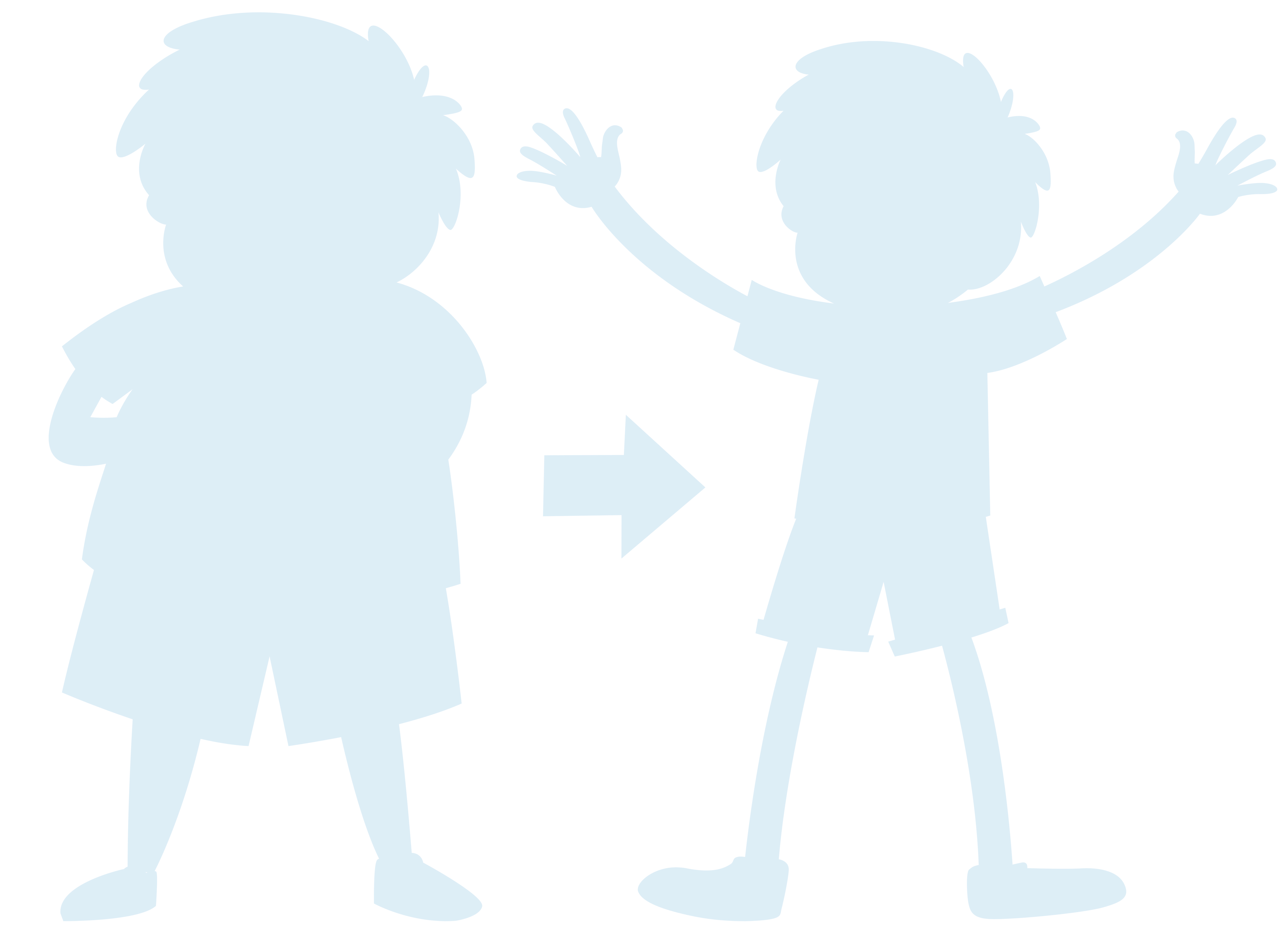Download A Silhouette of Human Transformation 298416 Vector Art at Vecteezy