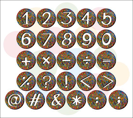 Numbers vector