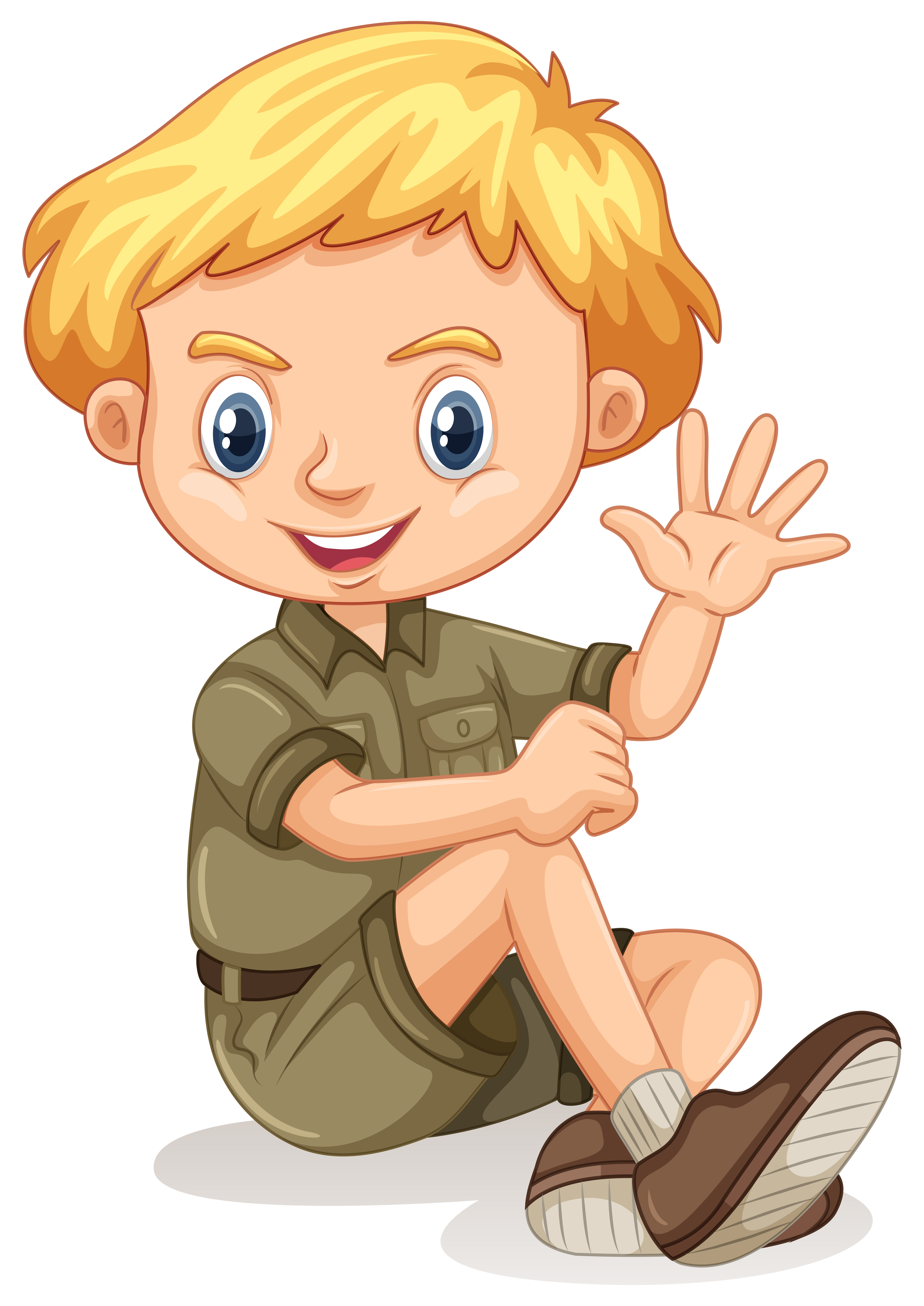 Lion vector cute baby clip standing vecteezy sitting A Safari Boy on White Background 299063 Vector Art at Vecteezy