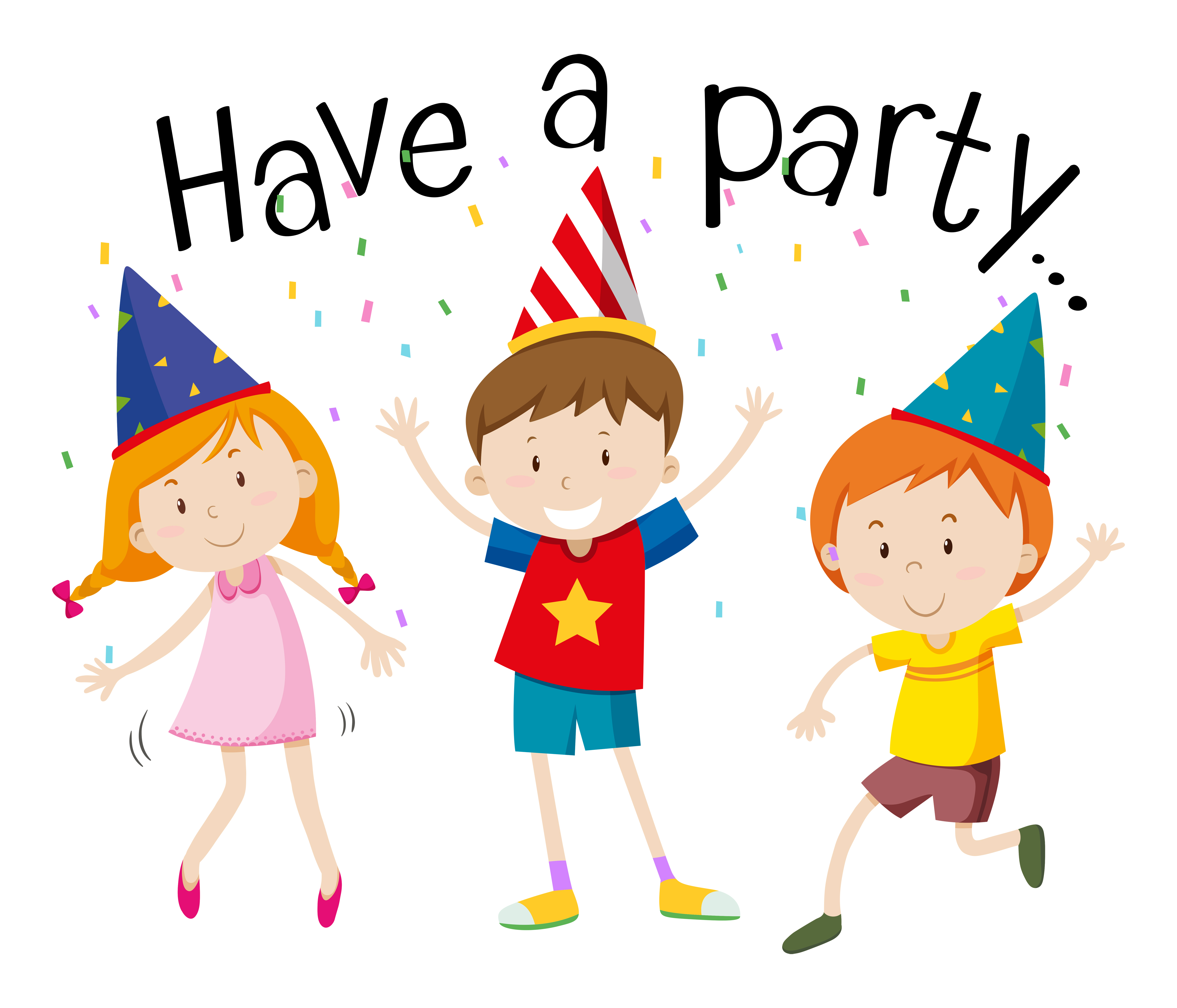 Kids Party Vector Art, Icons, and Graphics for Free Download