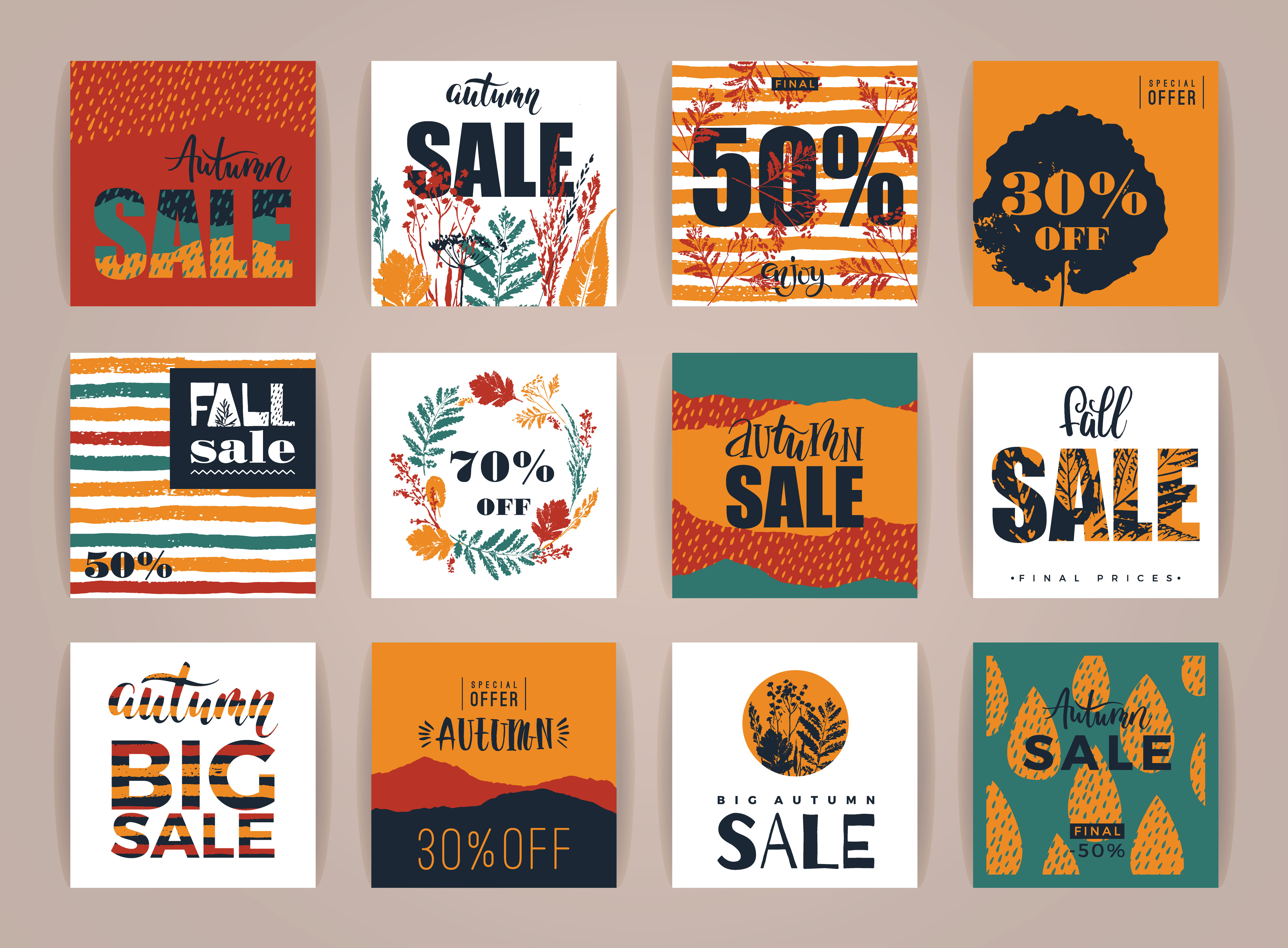 Sale cards