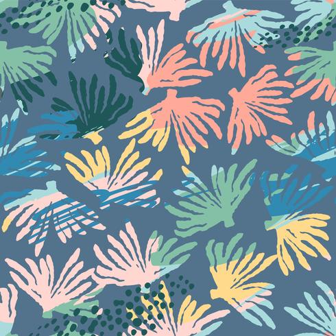 Vector sea seamless pattern.