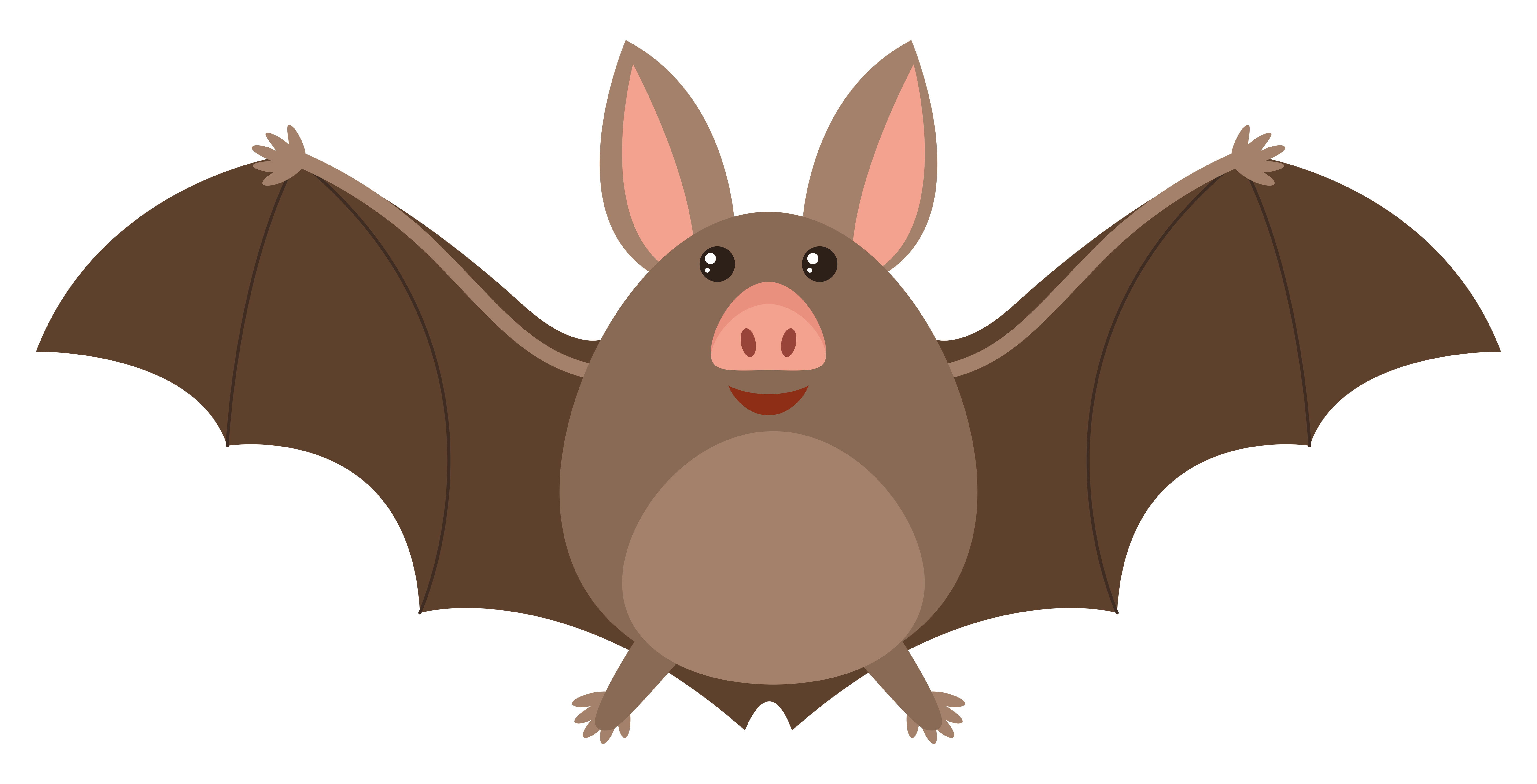 可爱的小蝙蝠卡通飞行插画图片素材_ID:421489801-Veer图库