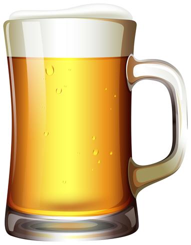 A Big Pint of Beer vector