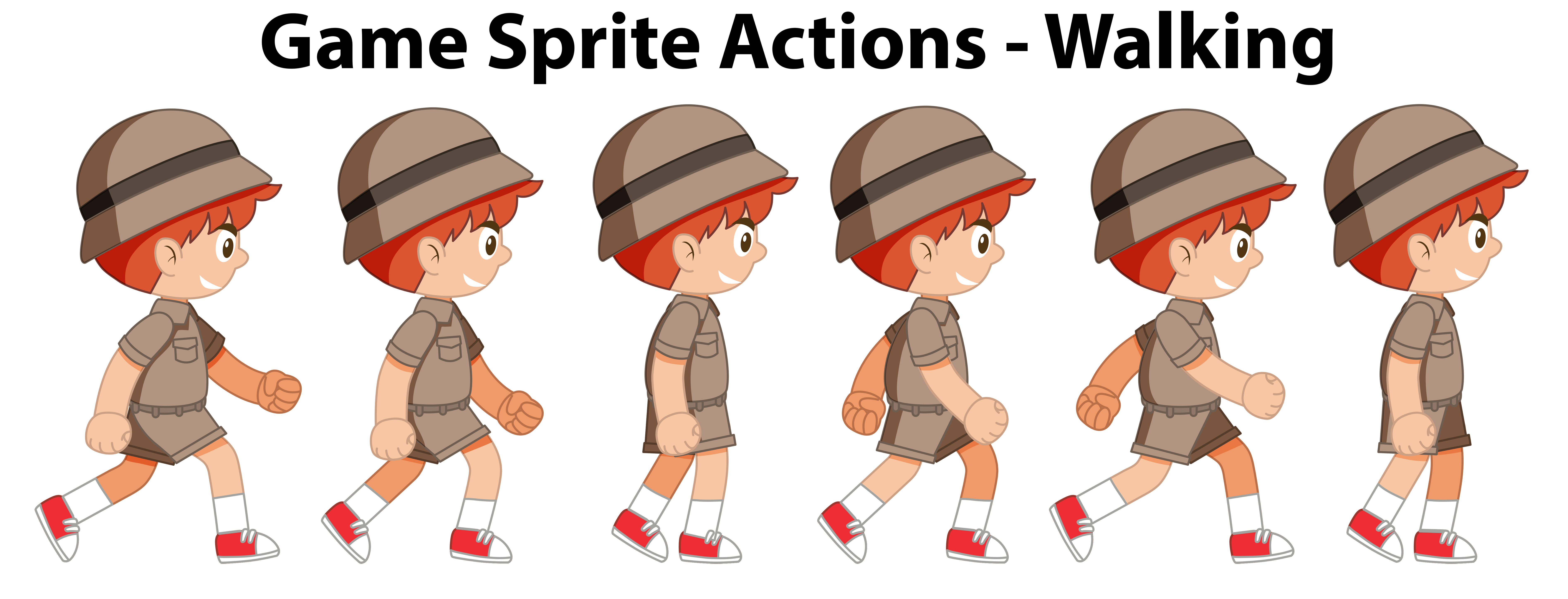 Sprite Sheet Walking