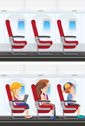 Set of plane interior vector