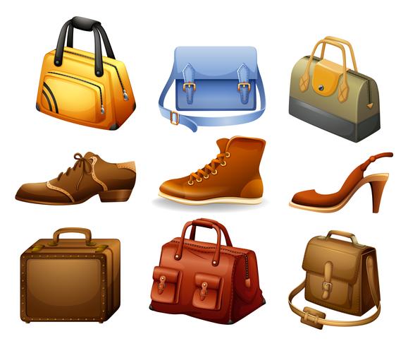 Shoes and Bag Clipart – MasterBundles