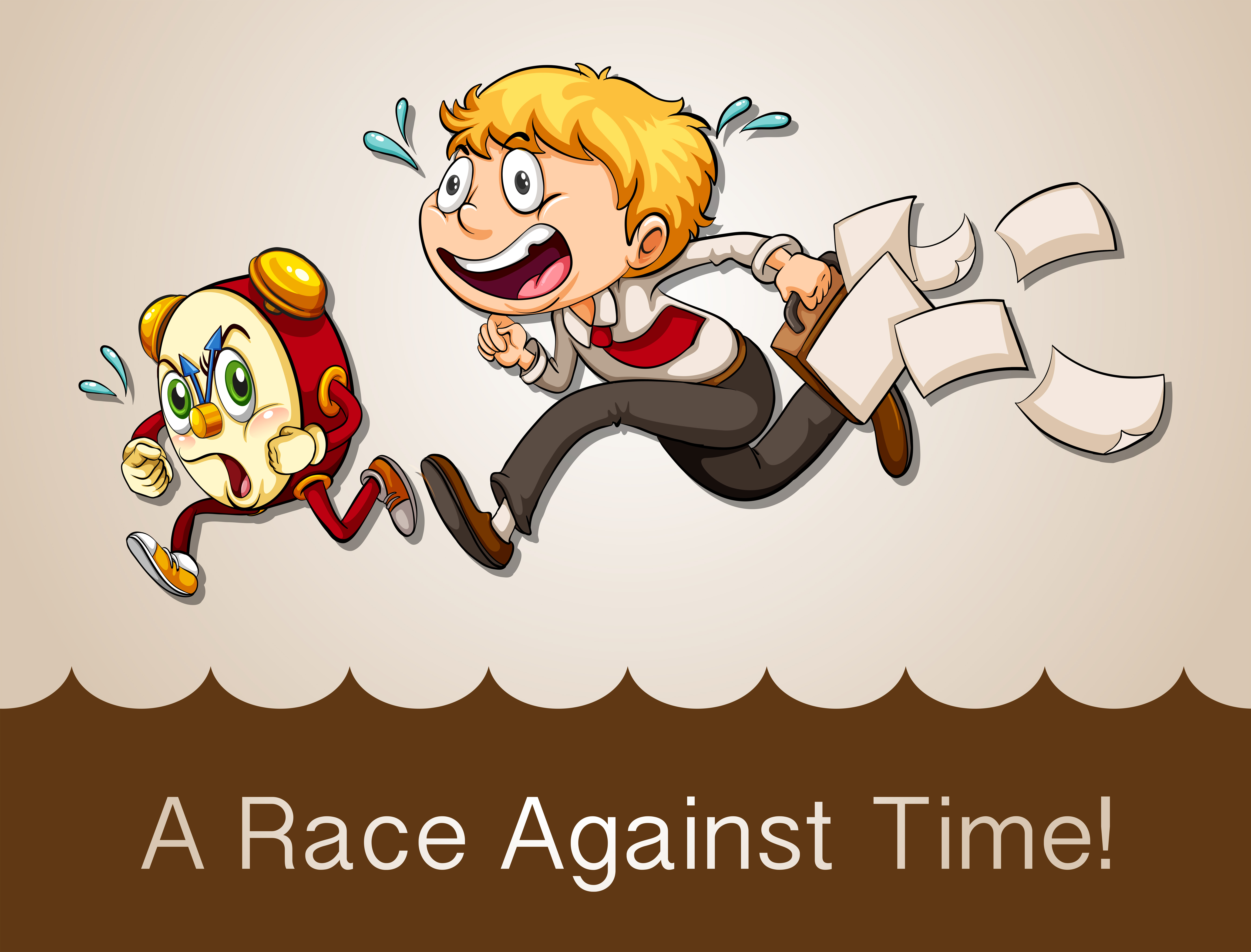 Race Against Time Idiom
