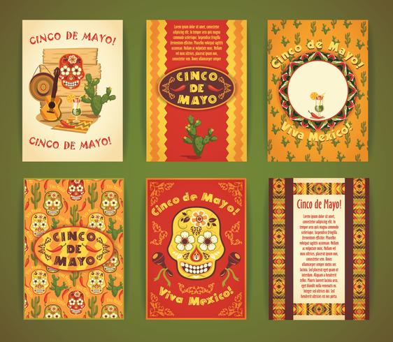 Cinco de Mayo. Big set of vector templates.