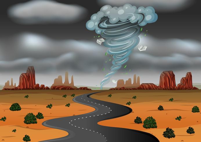 A storm hit the desert - Download Free Vector Art, Stock Graphics & Images