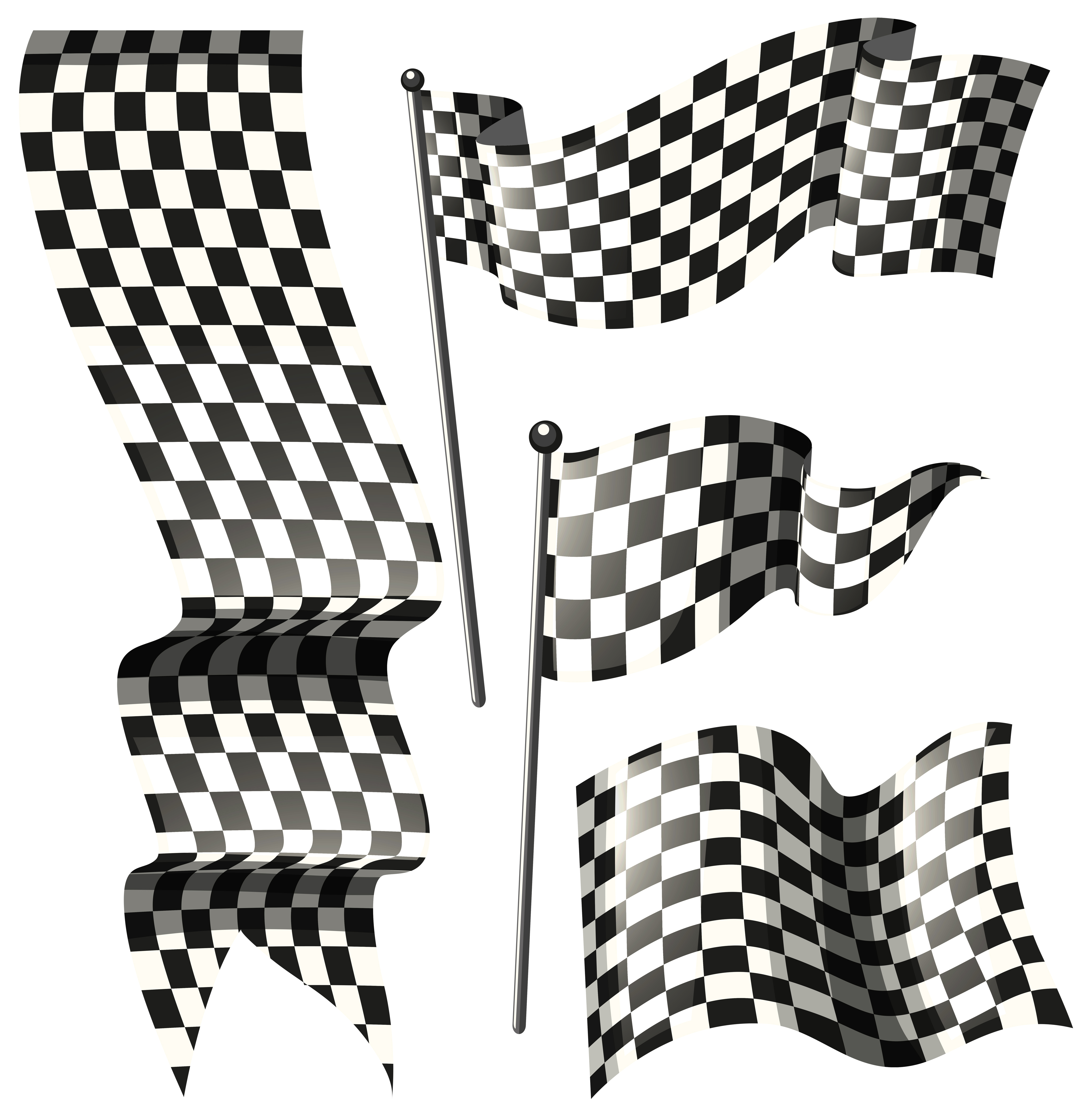 Download Different designs of racing flags - Download Free Vectors ...