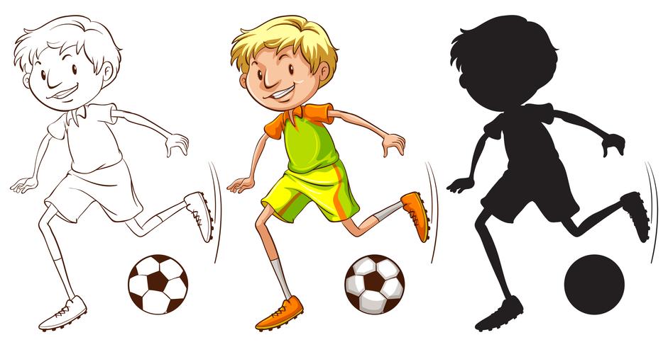 Soccer vector