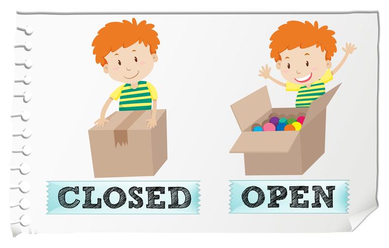 open and close box