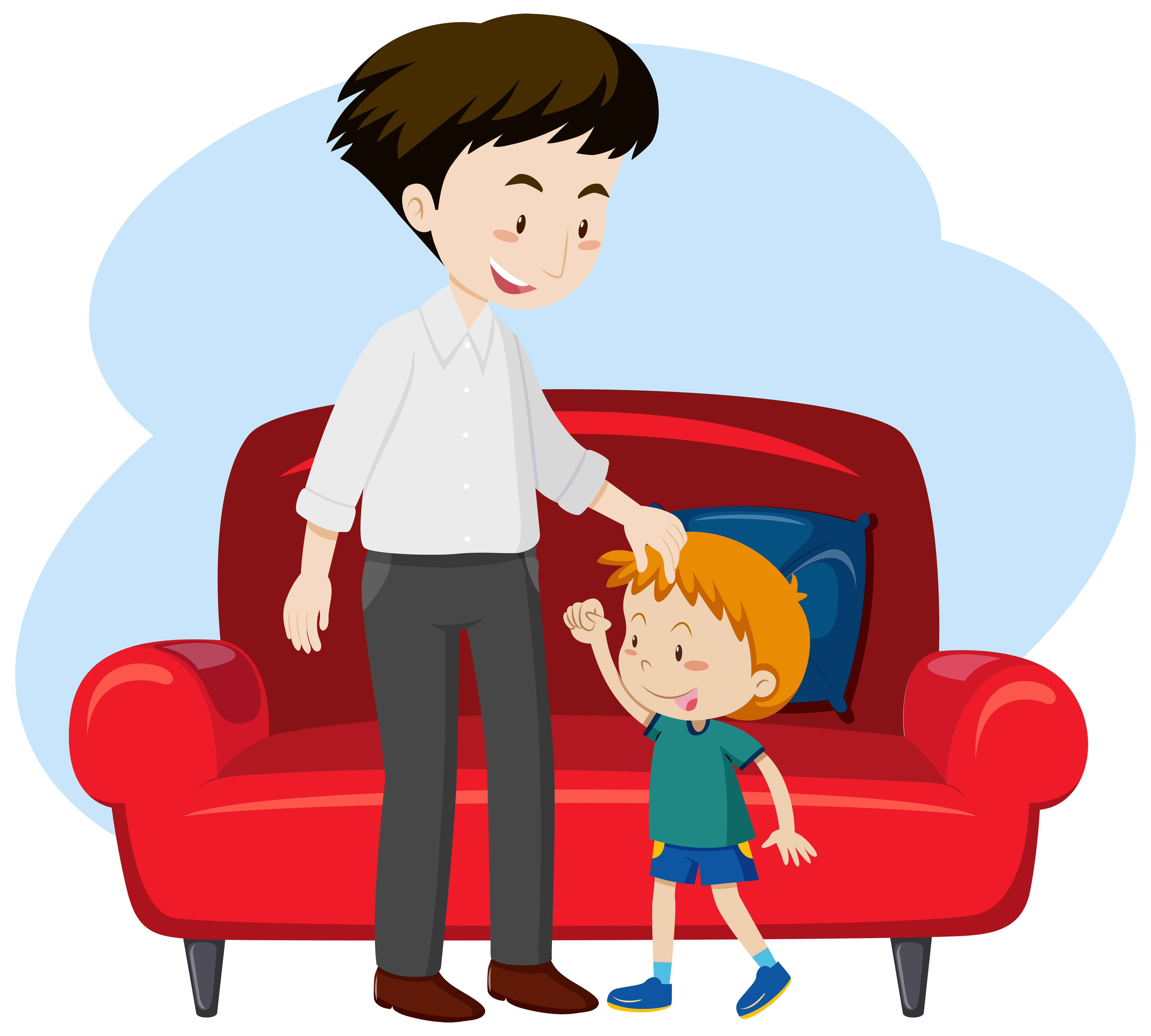 Download A Father and the Son - Download Free Vectors, Clipart ...