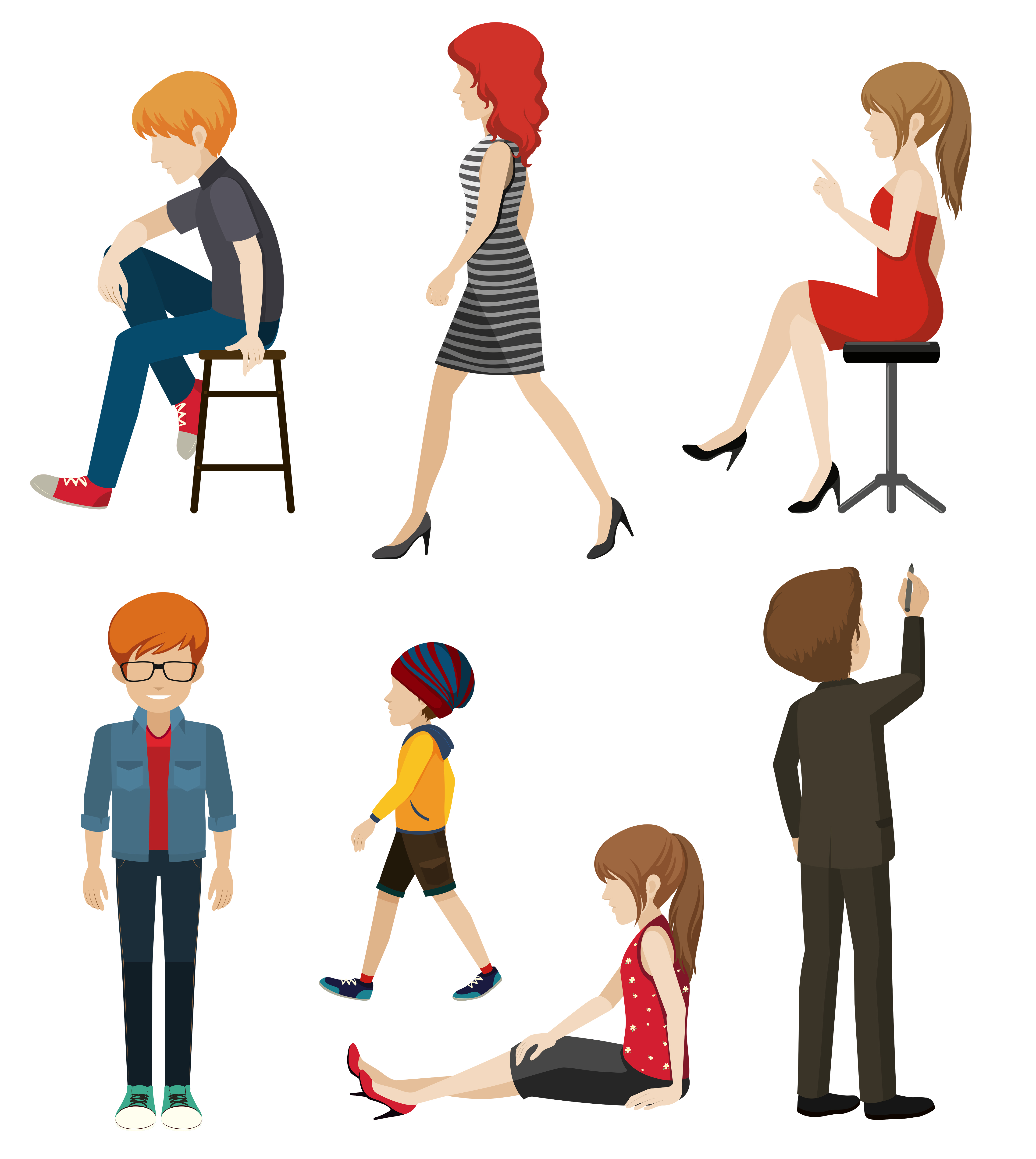 People 302894 Vector Art at Vecteezy
