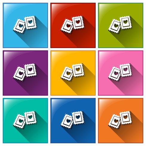 Stamps vector
