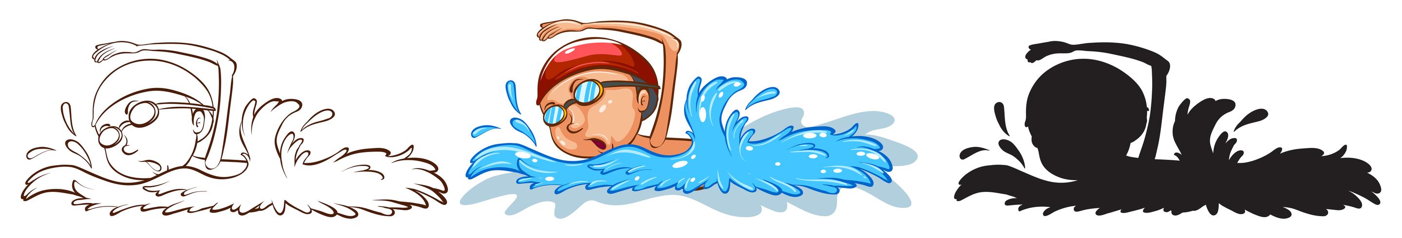 Swimmer vector