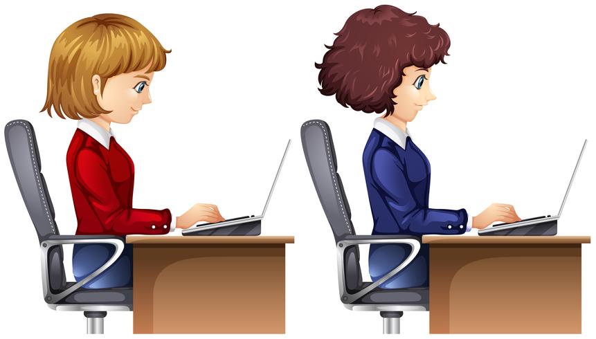 A Set of Working Woman vector