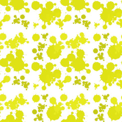 Seamless background design with yellow splash vector