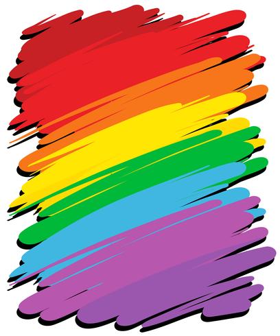 Diseño de fondo con color del arco iris vector