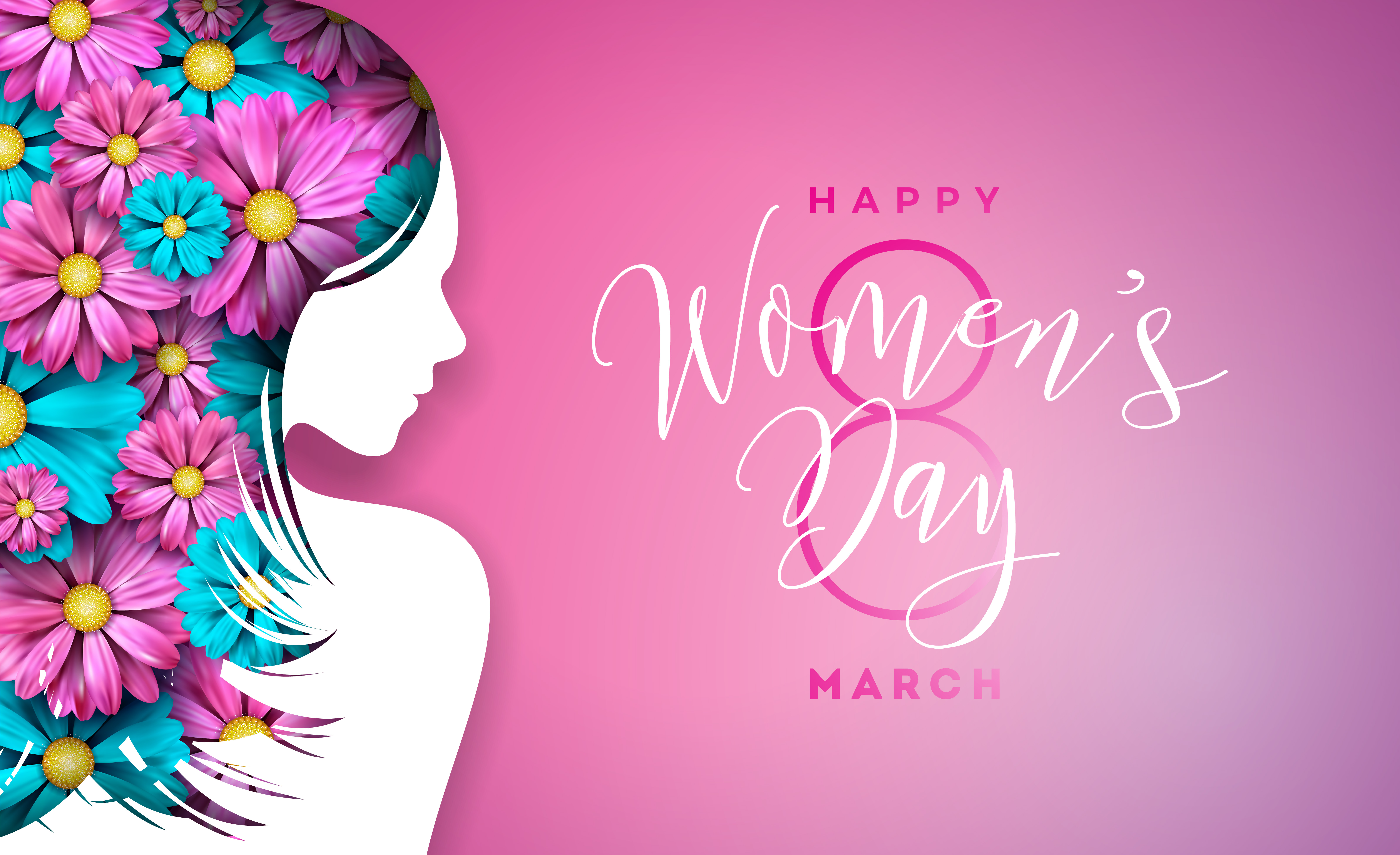 Women day zapodarkom ru. Женский день.