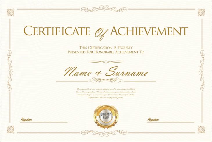 Certificate vector