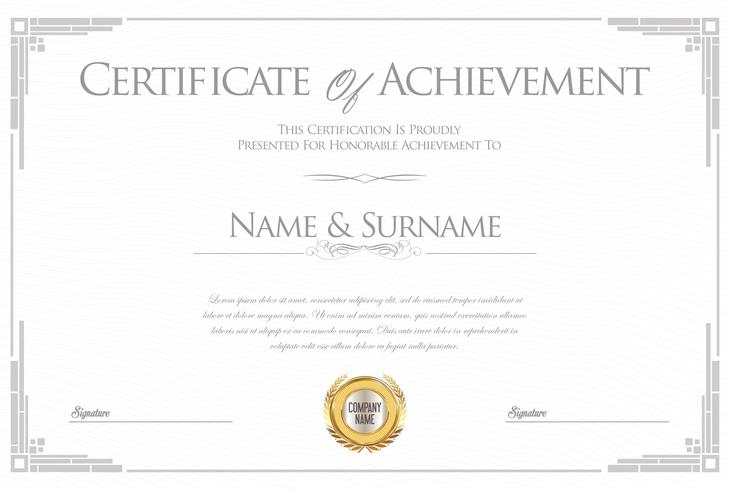 Certificate vector