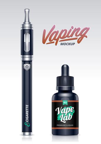 Vaping Mockup vector