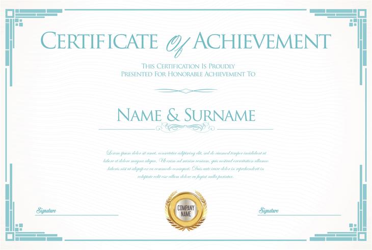 Certificate vector