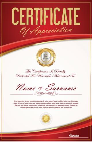 Certificate vector