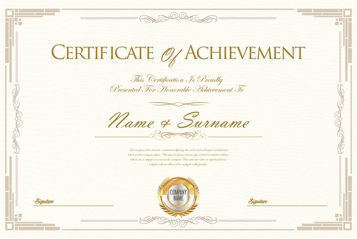 Certificate vector