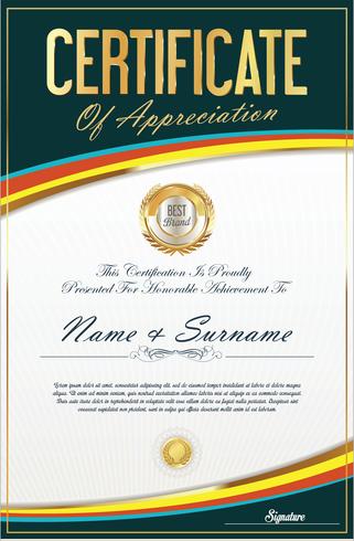 Certificate vector