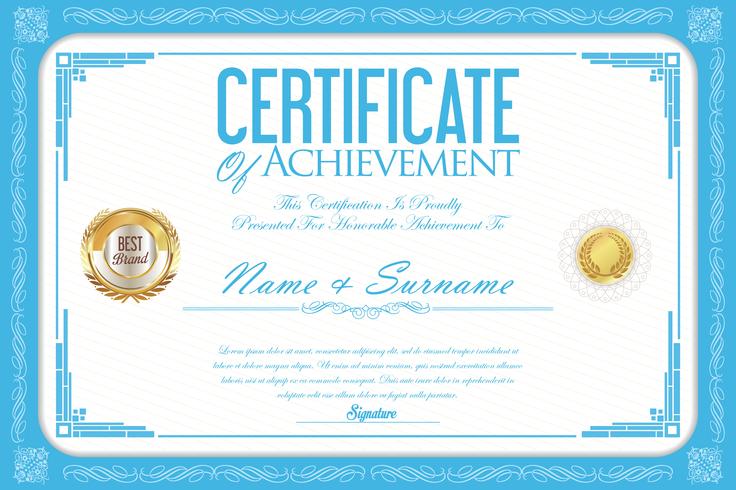 Certificate vector