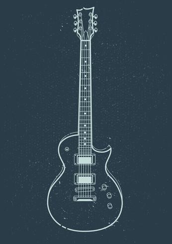 Electric Guitar Vector