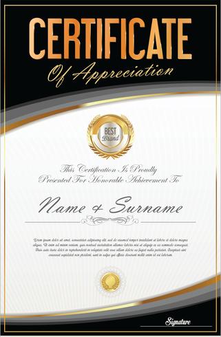 Certificate vector