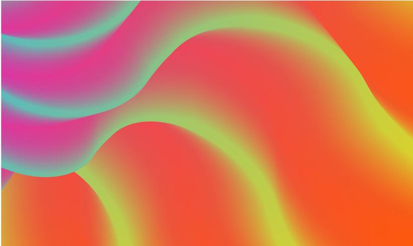 Colorful abstract shape background for advertising, vector illustration