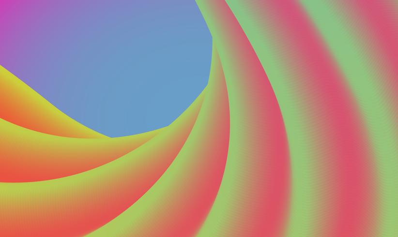 Colorful Abstract Shape Background For Advertising Vector