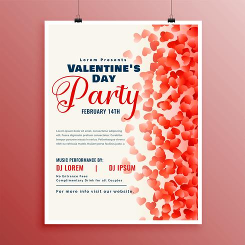 flyer design template for valentines day - Download Free Vector Art, Stock Graphics & Images