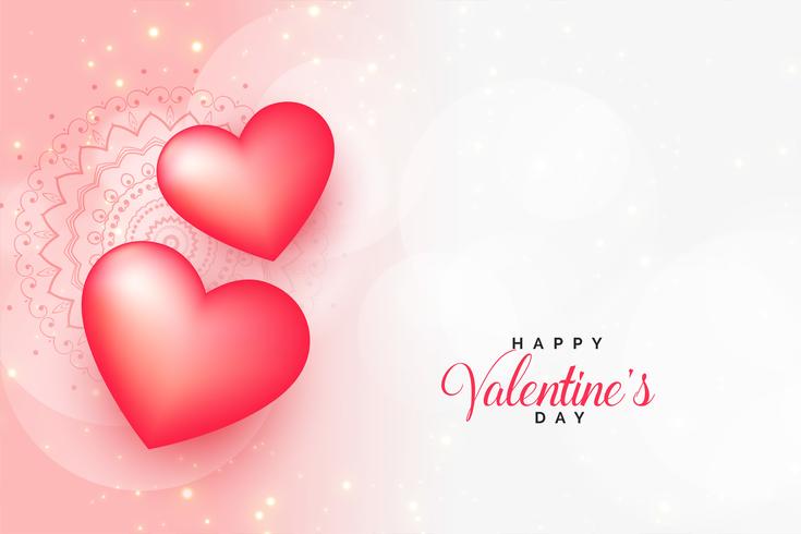 beautiful valentines day greeting with text space - Download Free Vector Art, Stock Graphics & Images