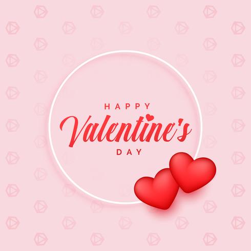 lovely valentines day background with two 3d hearts - Download Free Vector Art, Stock Graphics & Images