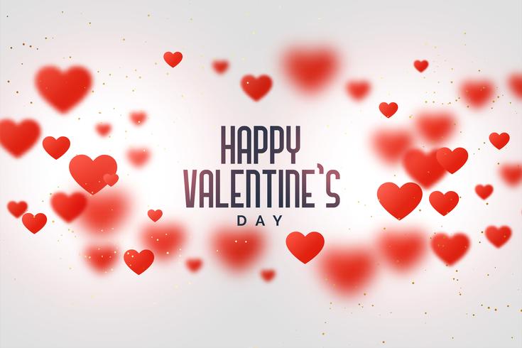 happy valentines day love background with floating hearts - Download Free Vector Art, Stock Graphics & Images