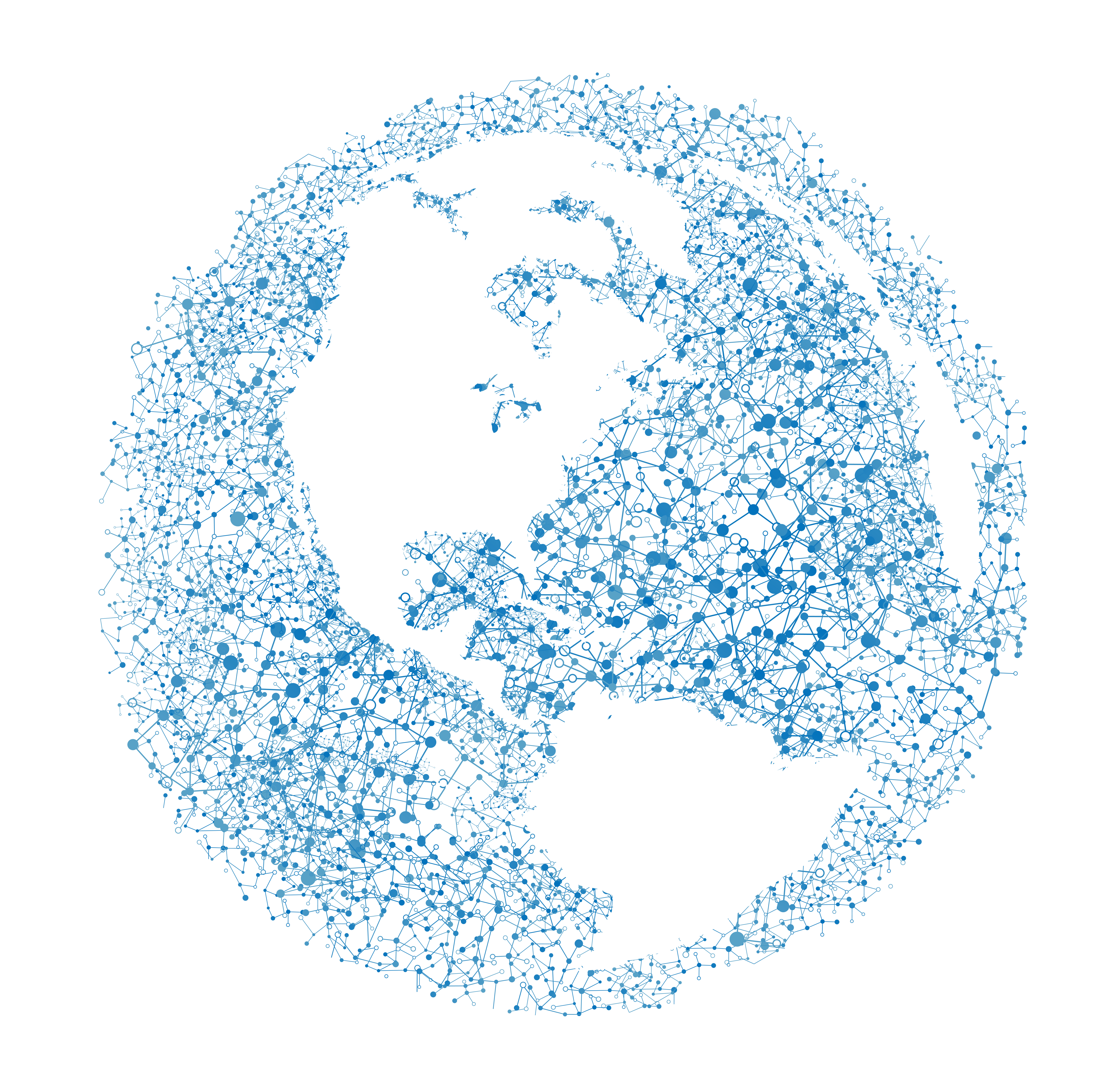 Download World globe on a white background, vector illustration ...