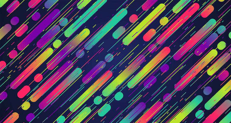 Colorful stripes background, vector illustration