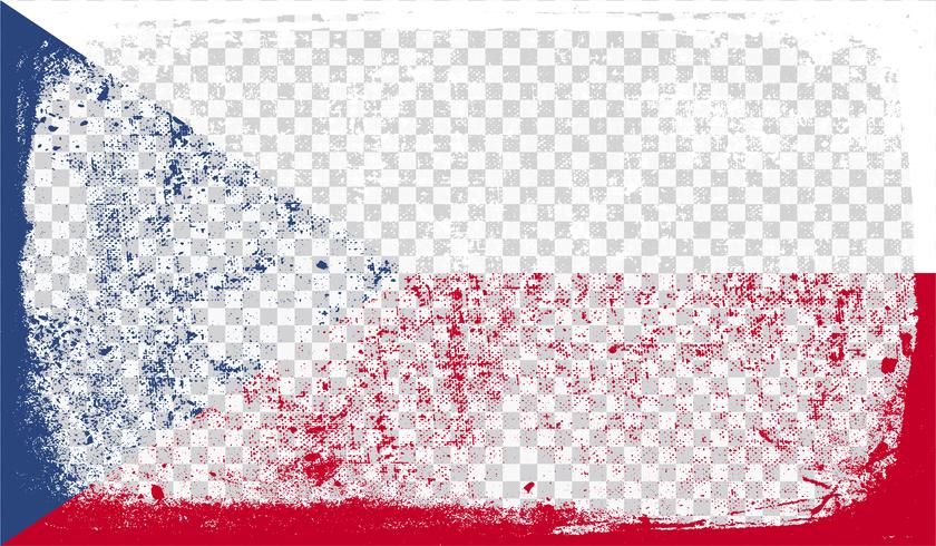 Grounge-styled flag, vector illustration